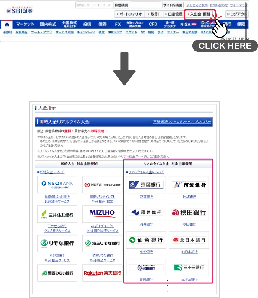 投資初心者さん向けの3つの入金方法-SBI証券編- | ゆむぴブログ